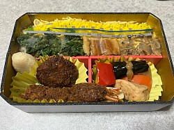 T4 引退記念弁当